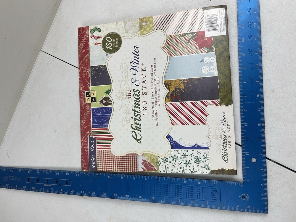 The Christmas & Winter 180 Stack Sheets Value Pack Used