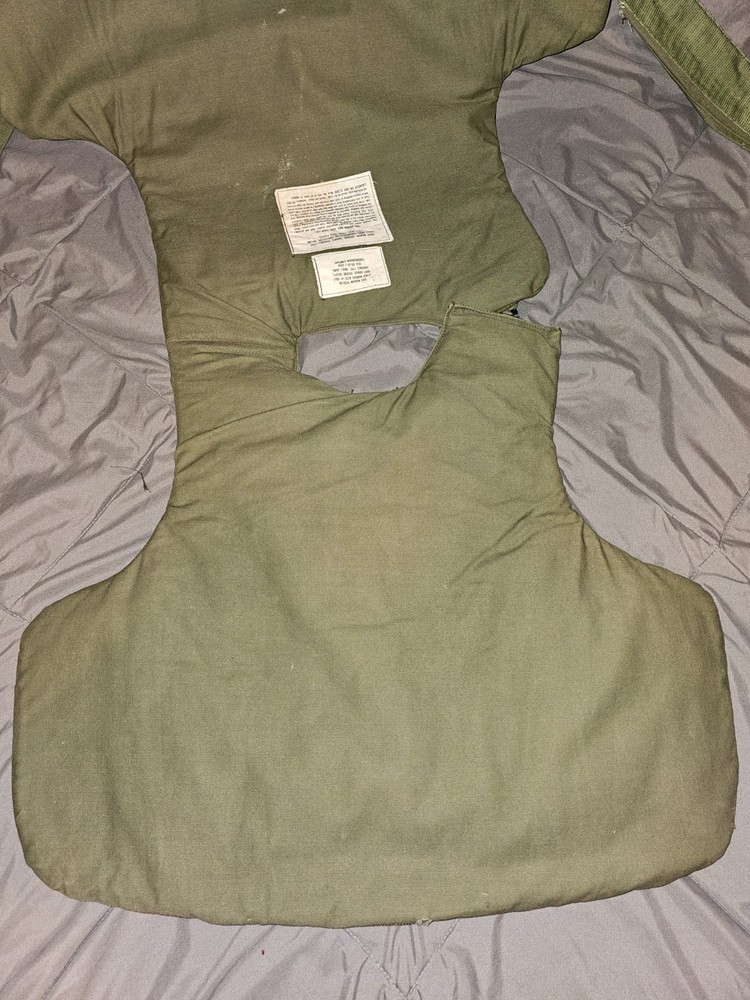 Vietnam War Variable Body Armor w/ inserts Med Regular