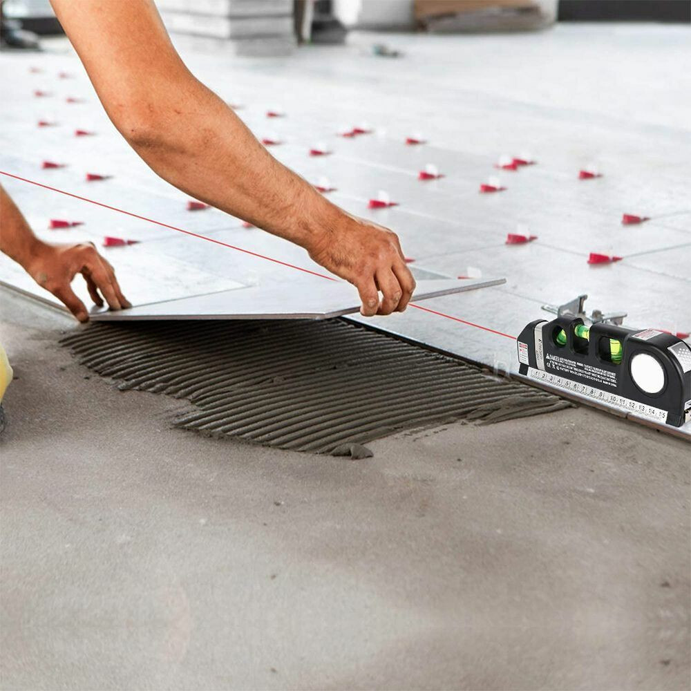 Laser Level Multipurpose Lazer Leveling Wall Spirit Level Line Tool Measurement