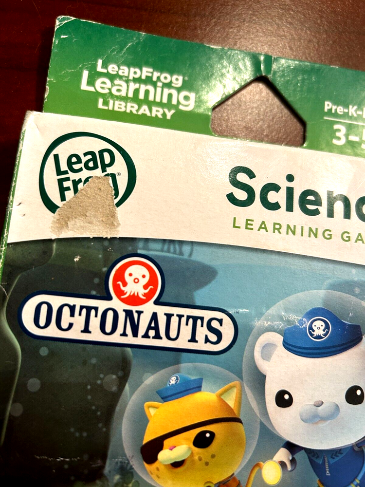 Leap Frog LeapPad Explorer Learning System: Octonauts, Leap Pad 1 2 3 GS Ul NIB