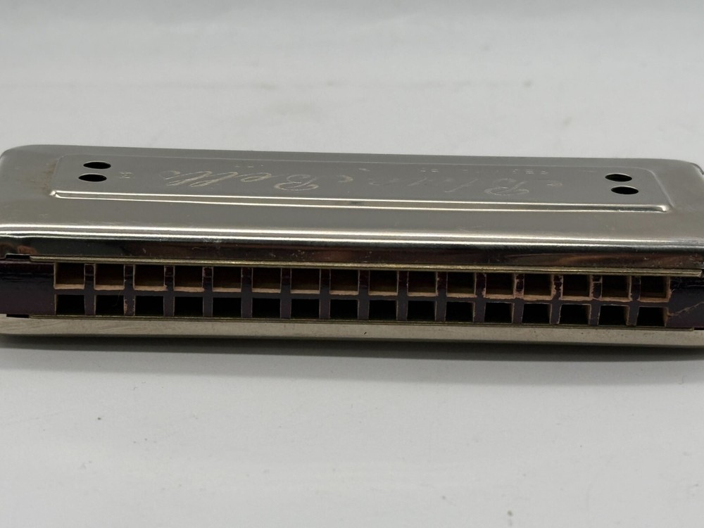 Vintage Blue Bells Harmonica