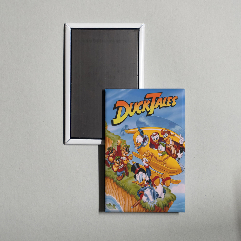 Disney's DuckTales Mini Nintendo Video Game Fridge Locker Magnet