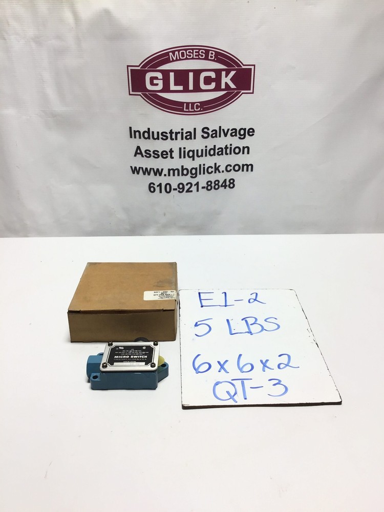 Honeywell BAF1-2RN-RH Micro Switch 20A