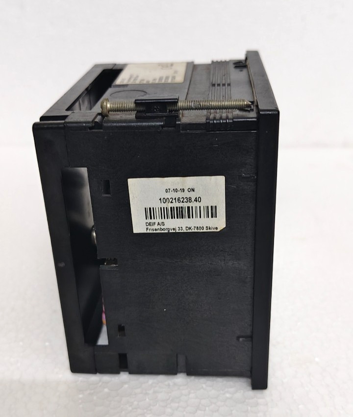 DEIF 2FTQ96 Double Frequency Meter 440V 55-65Hz Analog Panel Meter