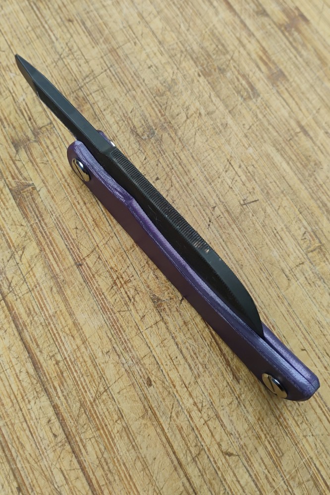 Friction Folder File Knife, Carbon Steel, G10