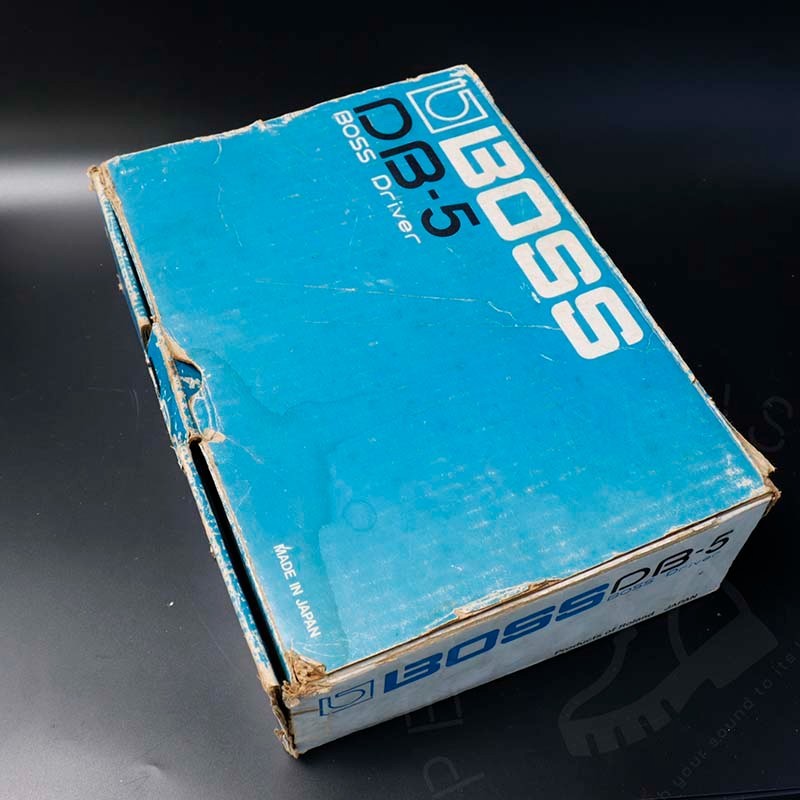 Boss DB-5 Driver Distortion / Graphic Equalizer 1976 - 1977 - Black
