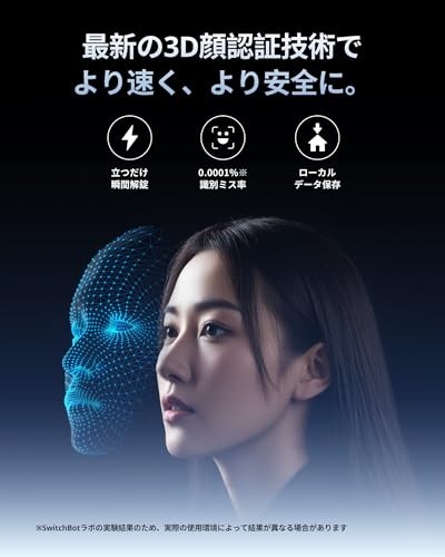 SwitchBot Smart Lock Face Fingerprint PIN IC Card Bluetooth Auto Lock