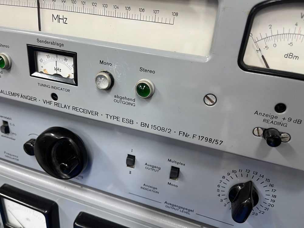 Rohde & Schwarz BN 1508/2 with MSDC Stereo Decoder