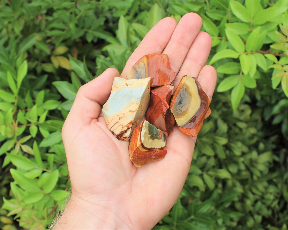 Polychrome Jasper Rough Natural Bulk Lots (Raw Polychrome Jasper, Desert Jasper)