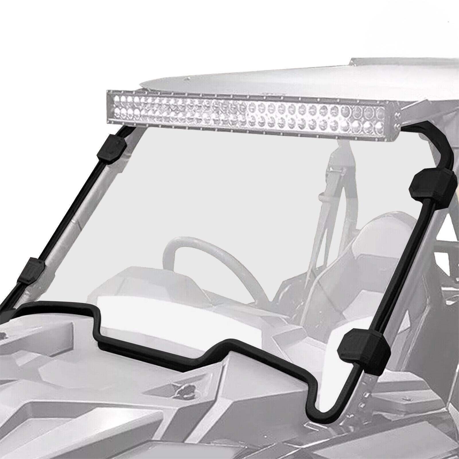Front Full Windshield Scratch Resistant For 2019-23 Polaris RZR XP 4 1000 Turbo