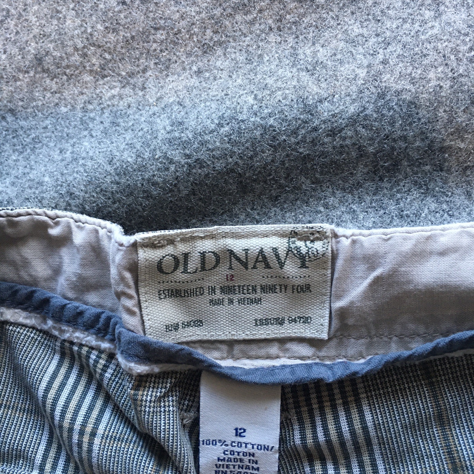 Boys Size 12 Shorts Clothing Lot 3x Summer Cargo Plaid Casual