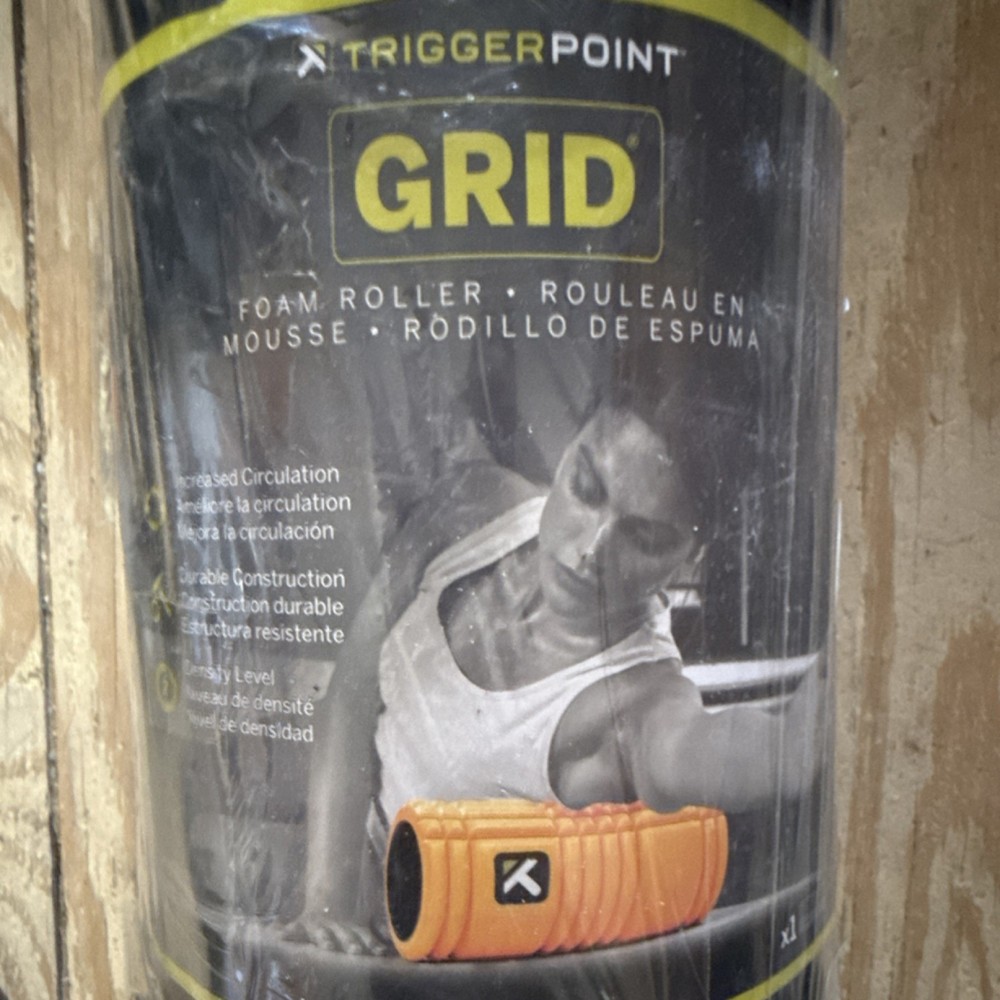 Trigger Point Performance GRID Foam Roller Black Massage Grid Durable