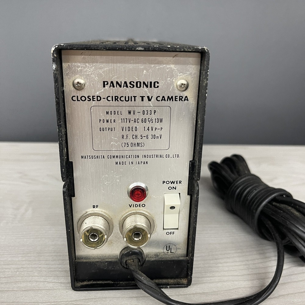 Panasonic Closed Circuit TV Camera WV-033P