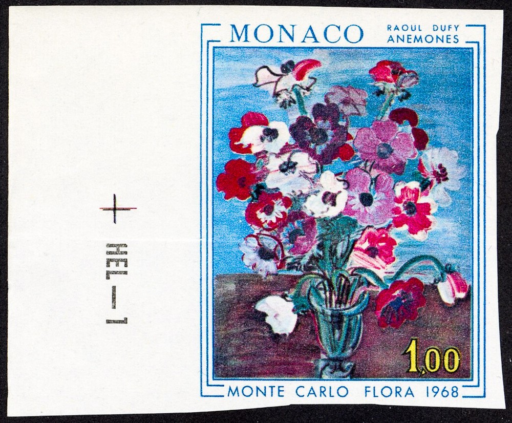 Monaco Stamps # 653 MNH VF Imperforate