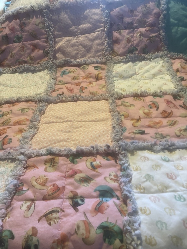 Cowgirl  Rag Quilt
