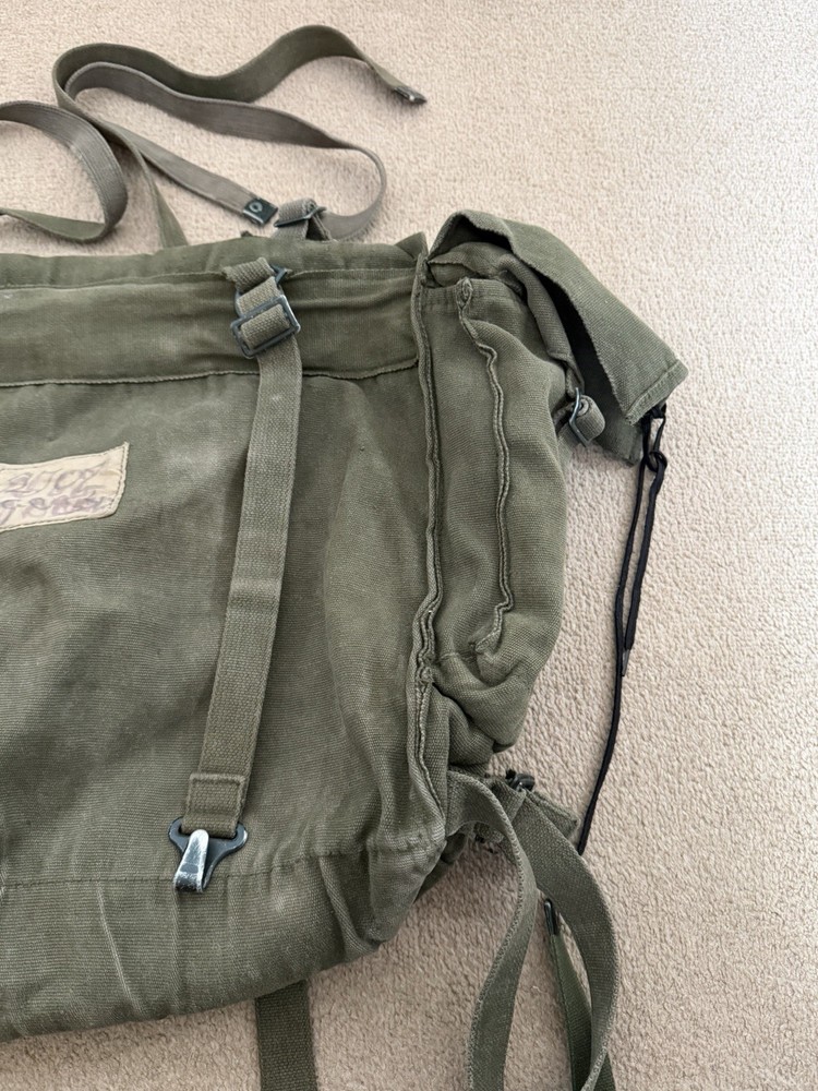 British Military Issue 58 Pattern Green Webbing Large Rucksack Pack