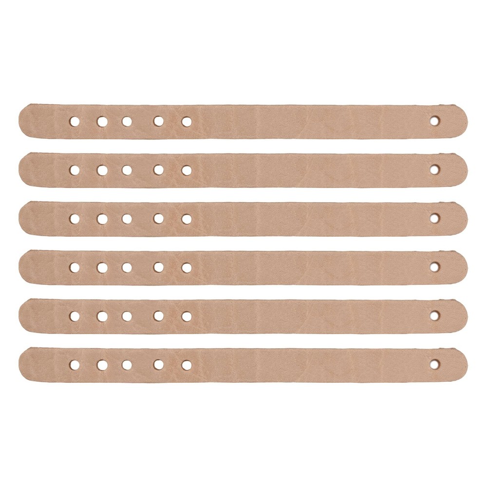 6 Leather Straps for Billiard Table Tracks Adjustable Snooker Table Accessories