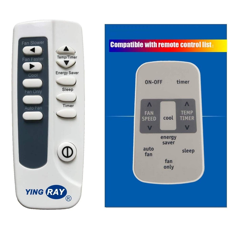 Replacement for Frigidaire Window Air Conditioner Remote Control Model Number...