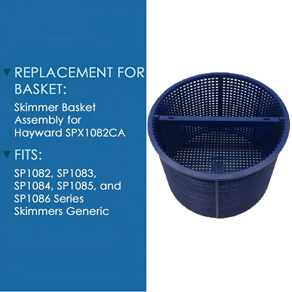 Pool Skimmer Basket B-152 Filter Basket with Handle Replacement Strainer Basket