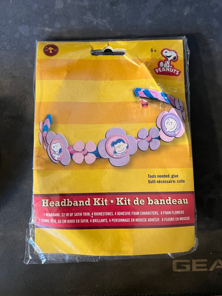 Peanuts Headband Kit New