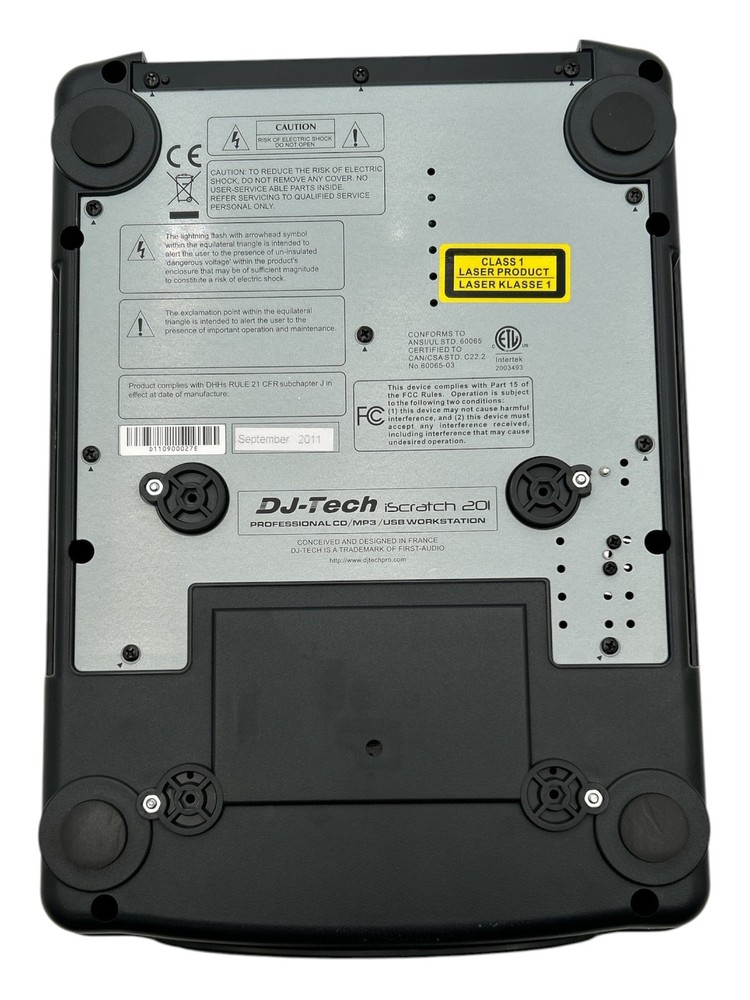 DJ Tech A-B Box 10"x13"x10" USB MIDI DJ Controller (ISCRATCH201)