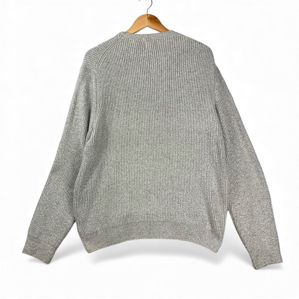 Marks & Spencer’s Chunky Knit Pullover Jumper - Grey - Mens Medium