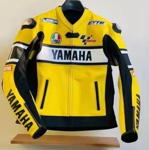 Moto Gp Leather jacket in cowhide leather
