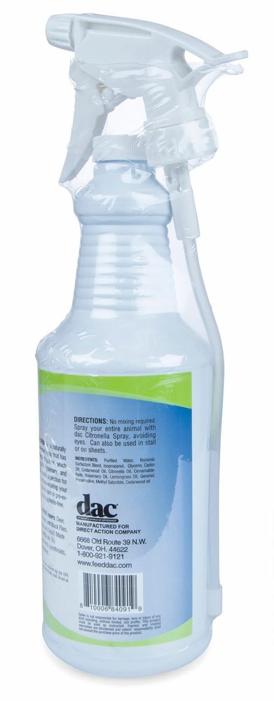 DAC Citronella Spray, 32 oz