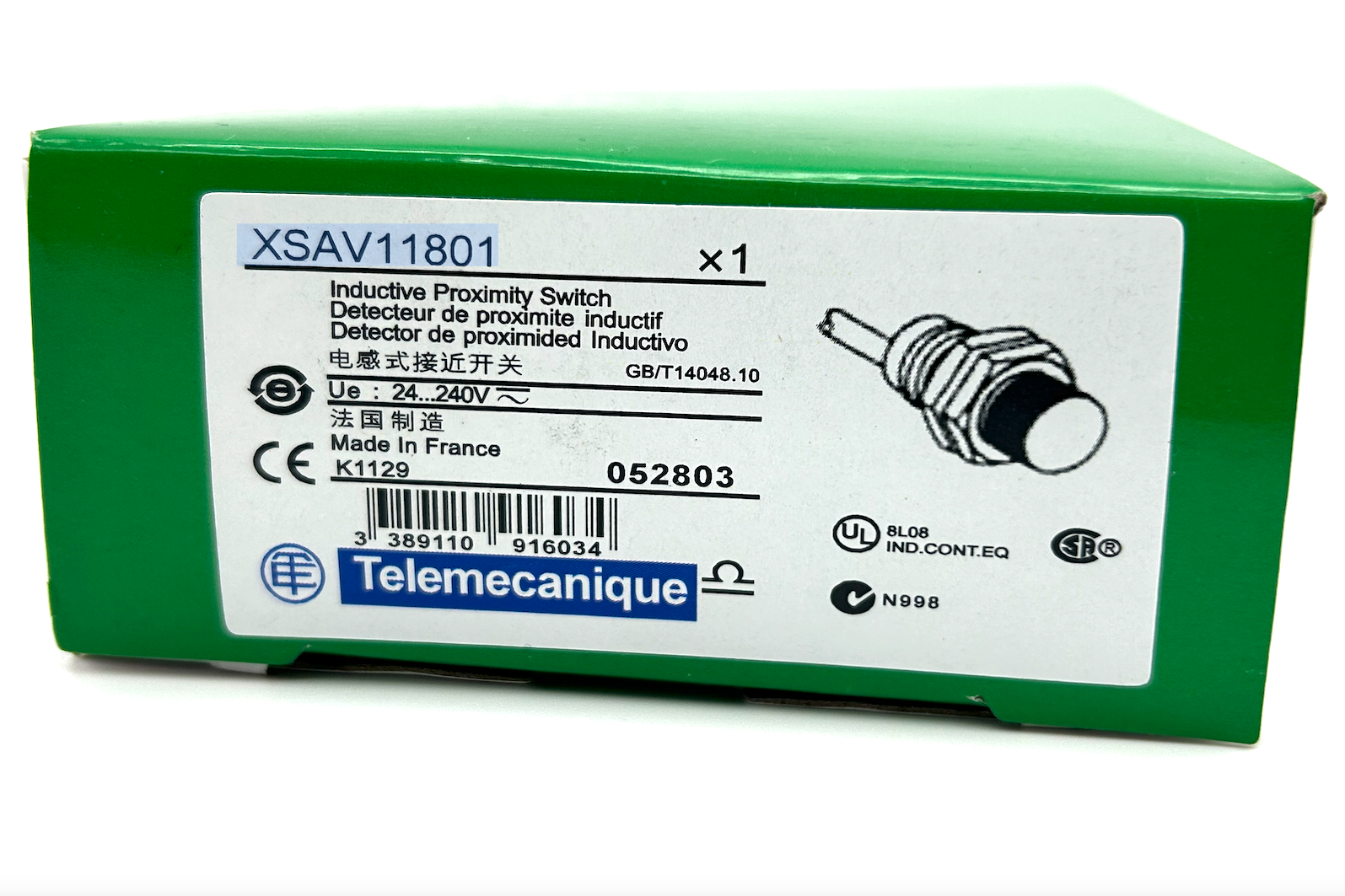 SCHNEIDER XSAV11801 Inductive Proximity Sensor ( XSA-V11801 )