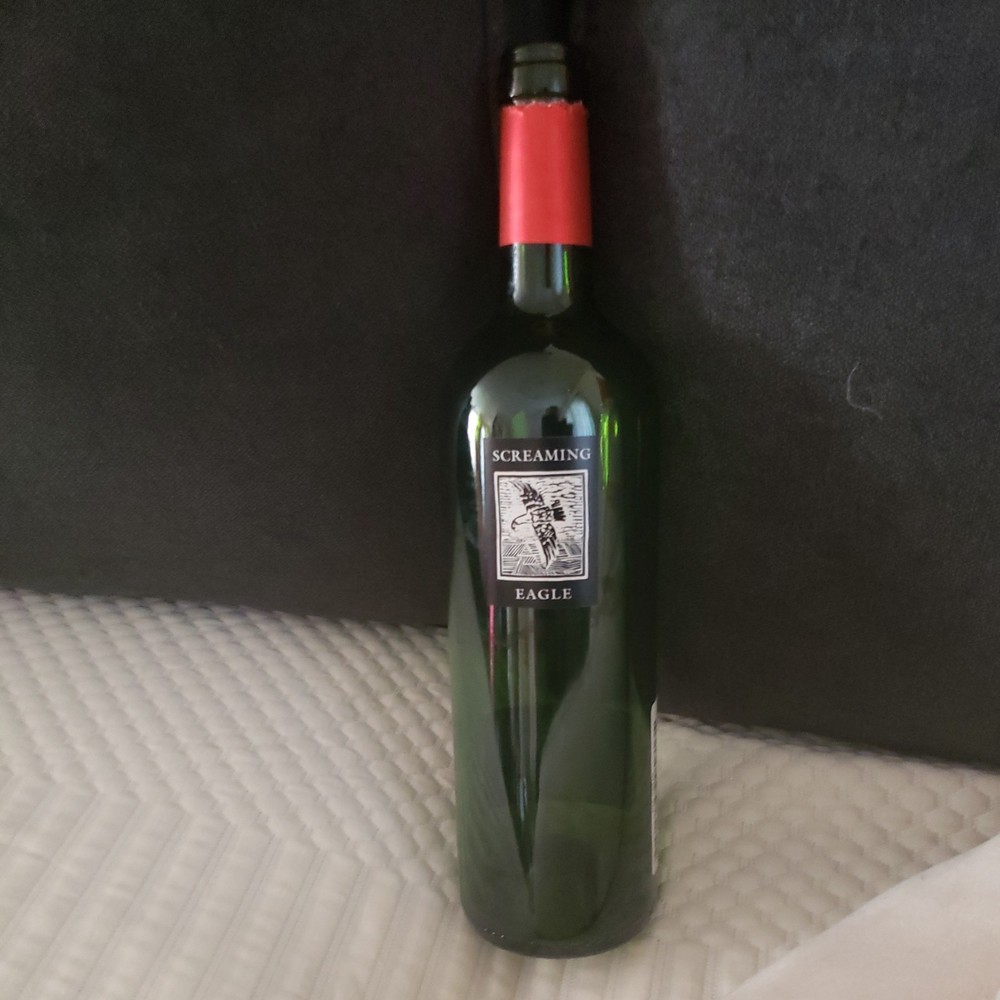 2007 Screaming Eagle Wine Empty Bottle w cork