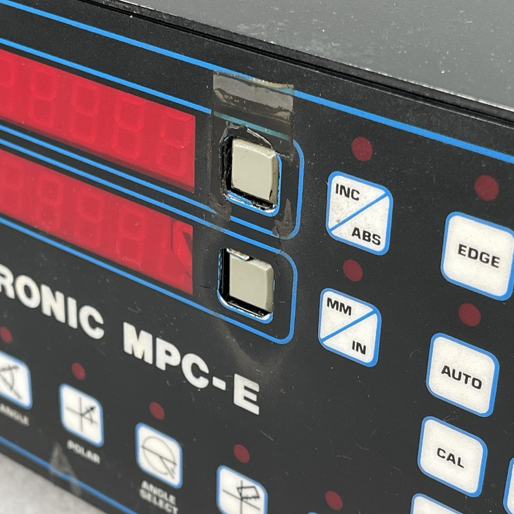 Deltronic MPC-E DRO Edge Sensing Digital Readout For Optical Comparator