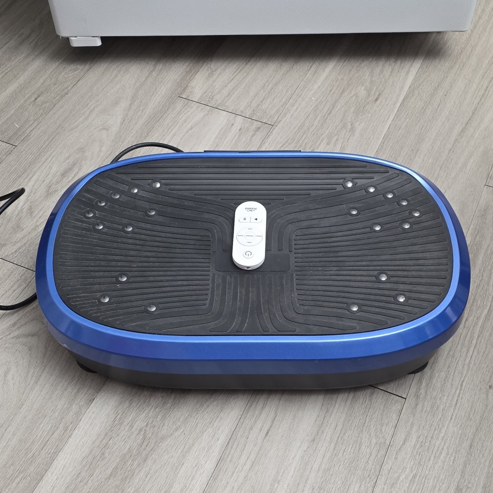 FLYBIRD Oscillating Vibration Platform Blue Remote Control LCD Adjustable Speed