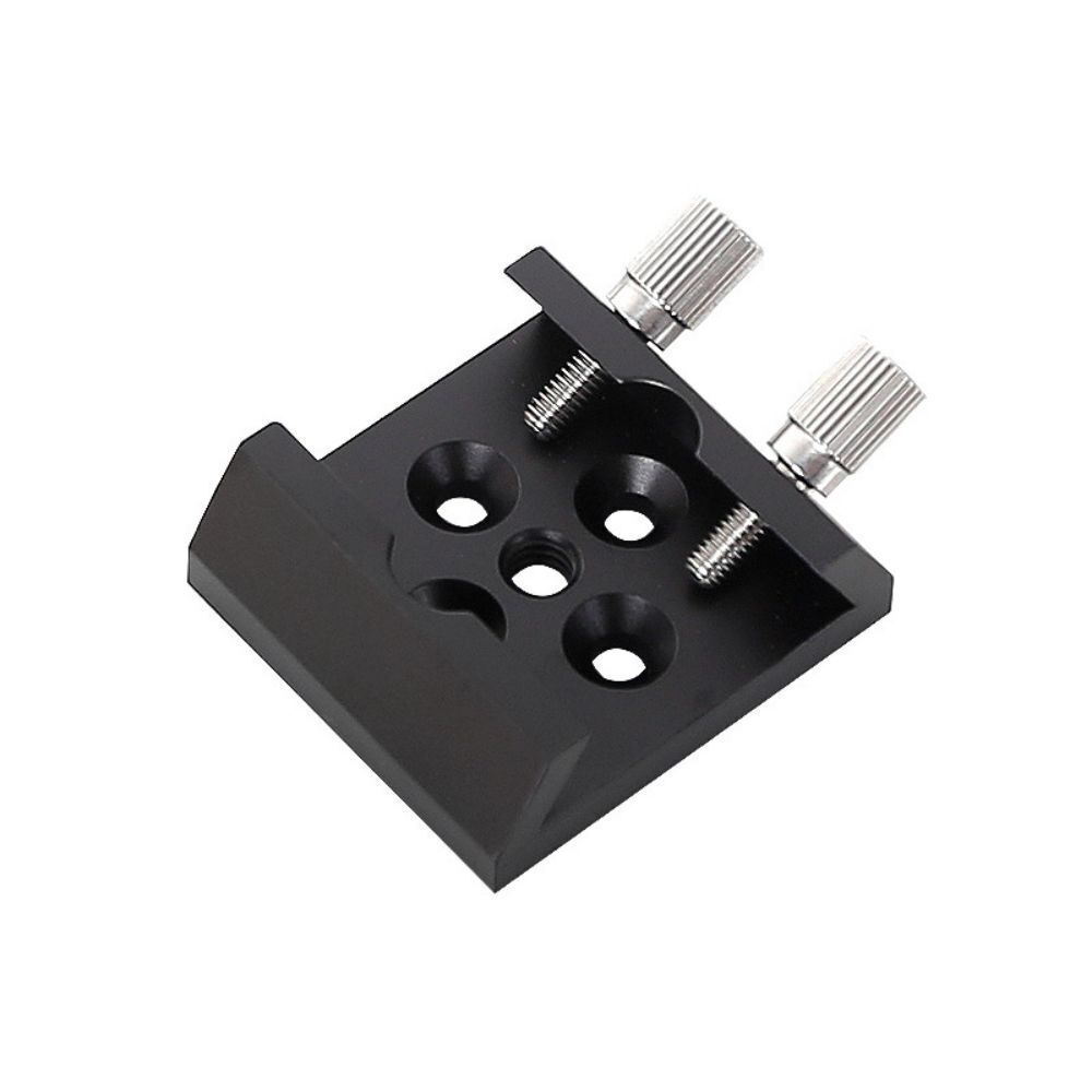 Finder Scope Base Dovetail Clamp Flat Bottom Guide Scope Mount with 1/4 Thread