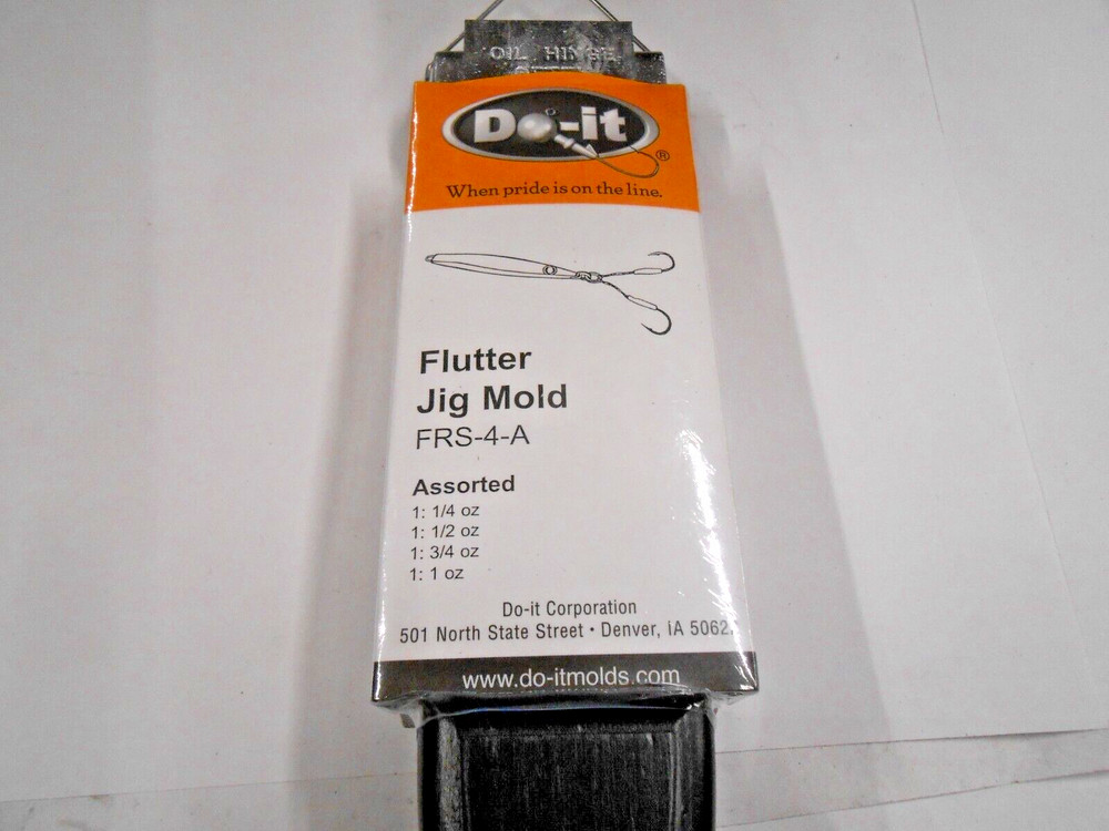 3460 DO-IT Flutter Jig Mold 1/4 - 1 oz