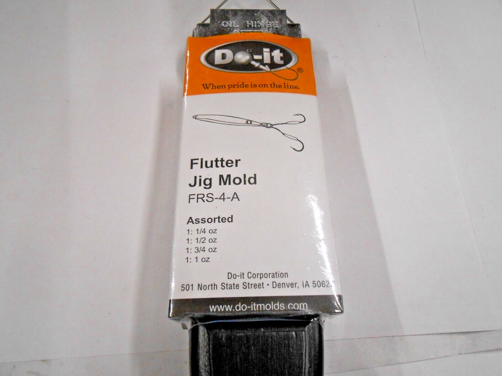 3460 DO-IT Flutter Jig Mold 1/4 - 1 oz
