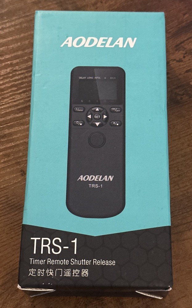 AODELAN Camera Remote Control Wireless Shutter Release with Cords New!