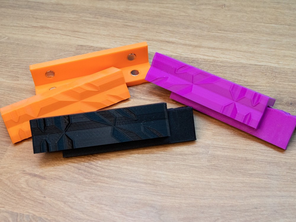 3D Printed Magnetic Soft 4" Vise Jaws