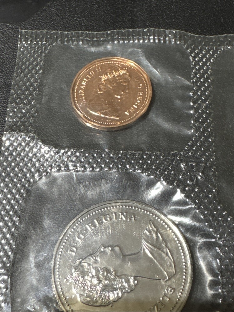 1993 Canada six coin mint set!