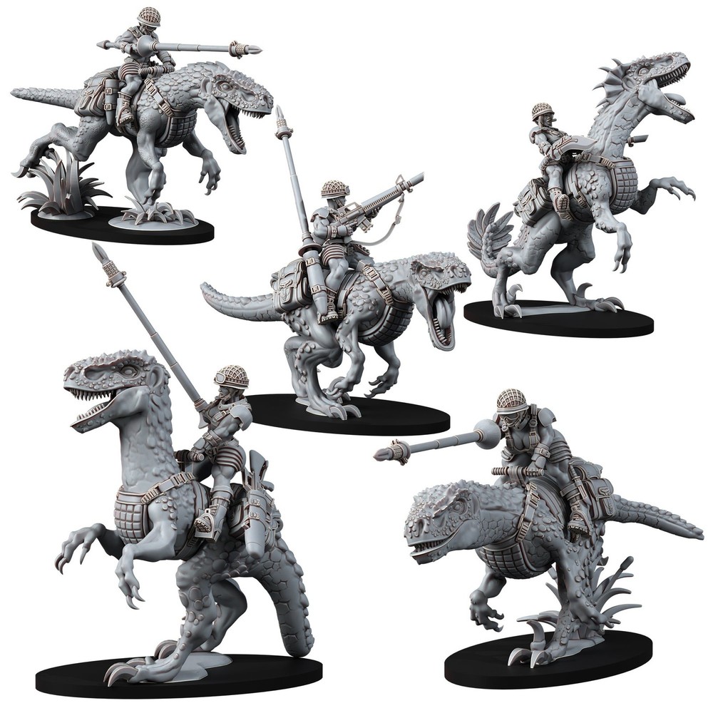 JUNGLE FIGHTERS DINO RIDERS