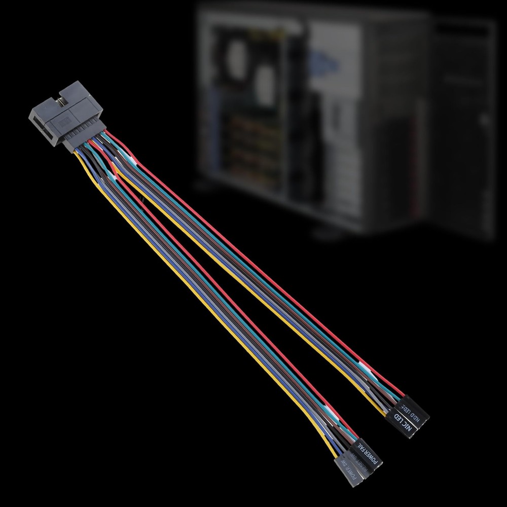 Supermicro Server Chassis Front Panel Connector Adapter Cable for Switches LED