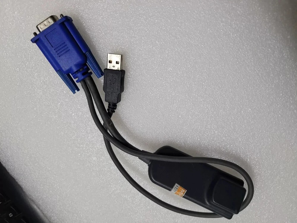 Avocent DSRIQ-USB Server KVM Interface Module VGA Switch Adapter Cable / ES