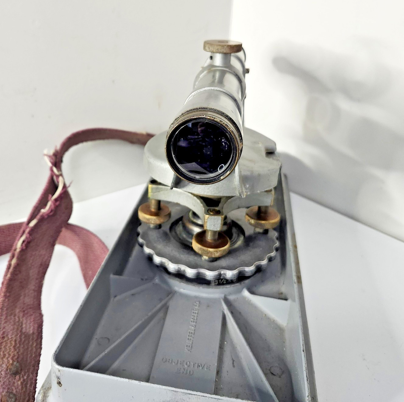 Vintage Keuffel & Esser K&E 77000 Construction Level w/ Case