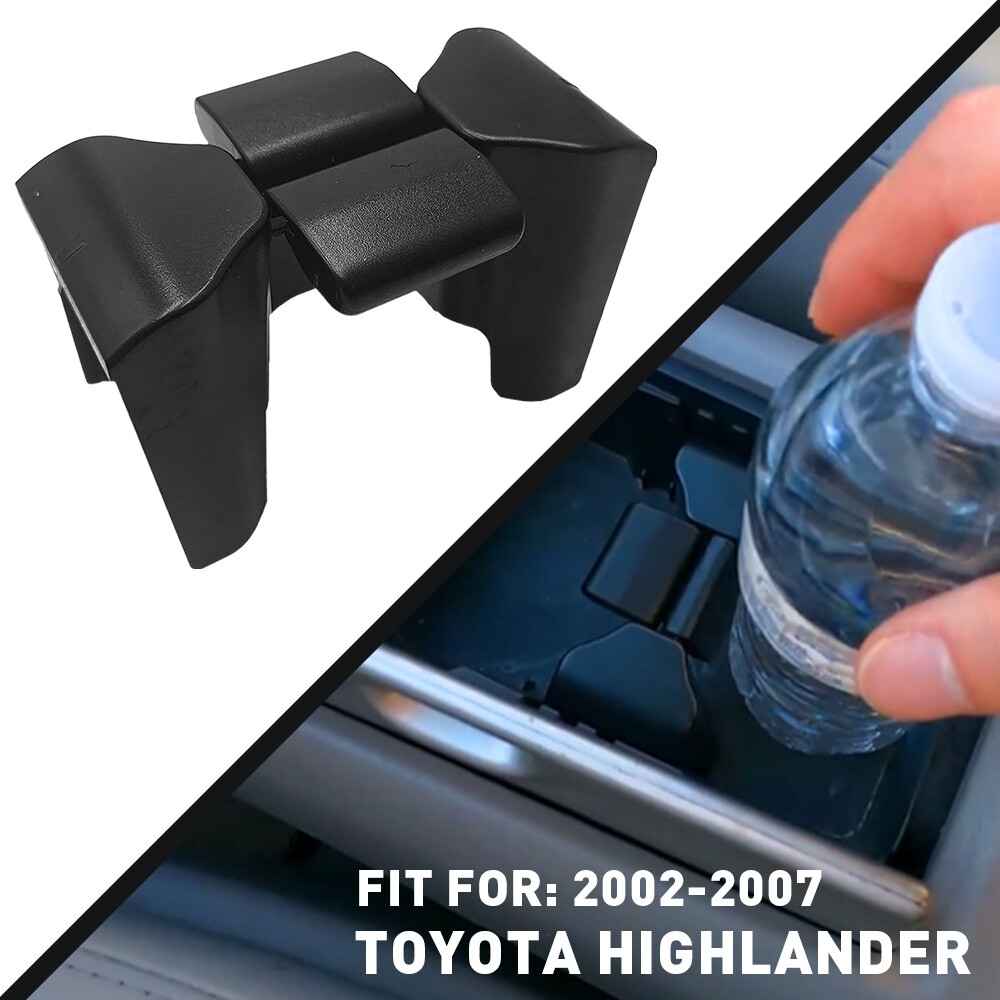 For 2002-2007 TOYOTA HIGHLANDER Center Console Cup Holder Insert Divider EOU