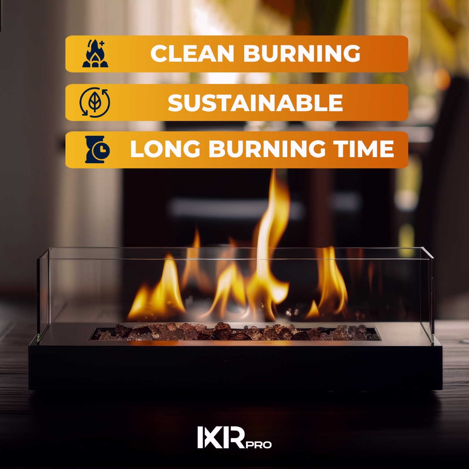 Bioethanol Fireplace Fuel 24 pcs – Clean Burning Ethanol Fuel