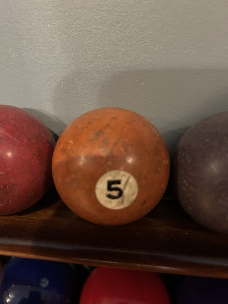 vintage pool balls
