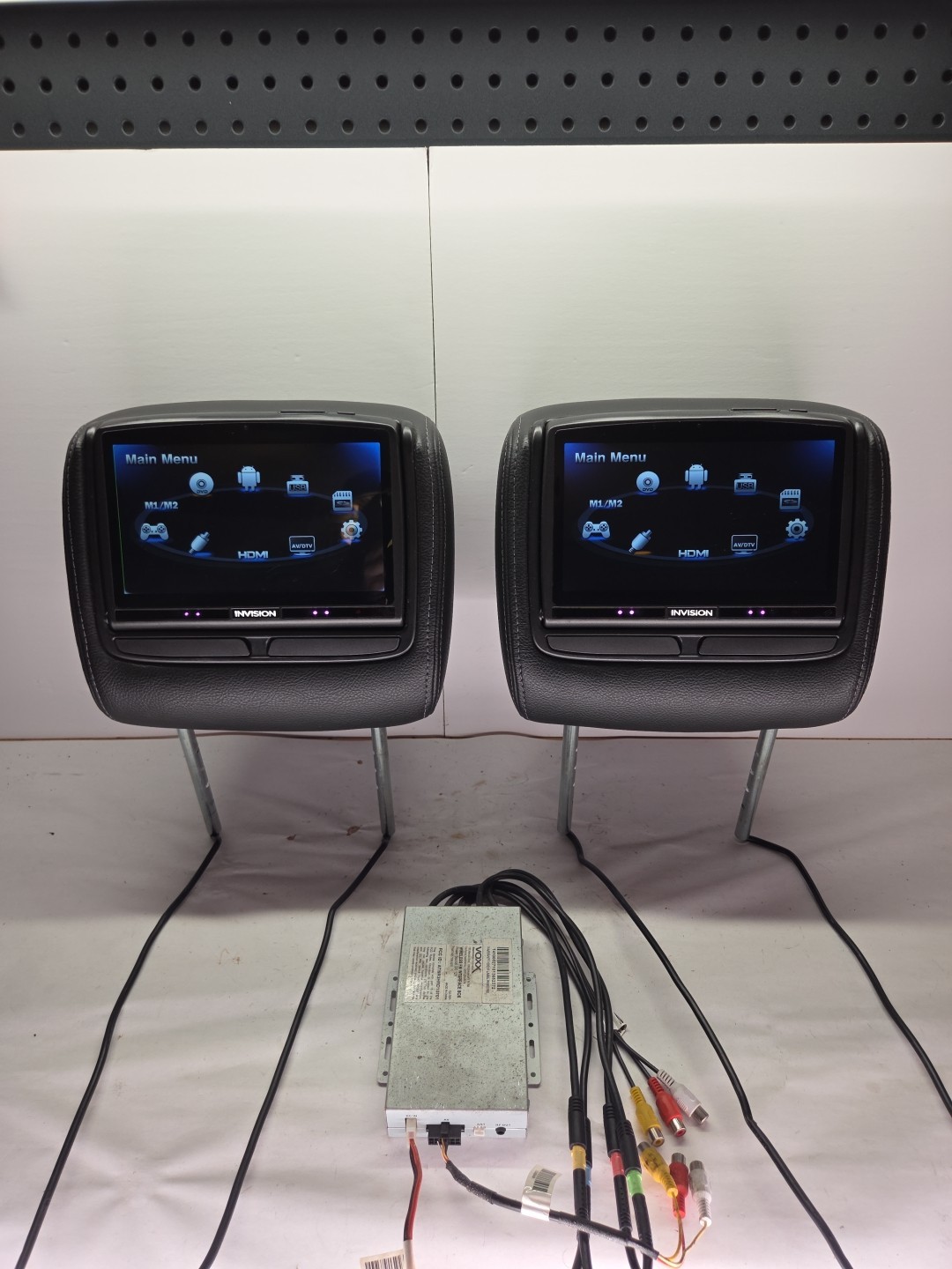 10-16 Land Rover Lr4 TOUCHSCREEN Headrest SCREEN Monitor DVD HDMI GAME USB