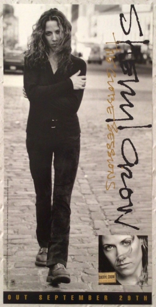 Sheryl Crow 1998 Promo Poster The Globe Sessions