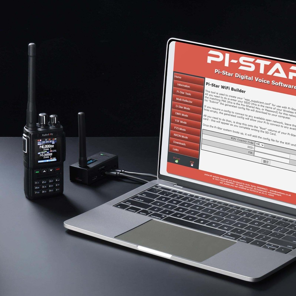 Radioddity RHS-H1 MMDVM Hotspot | OLED Screen | Raspberry Pi-Zero W