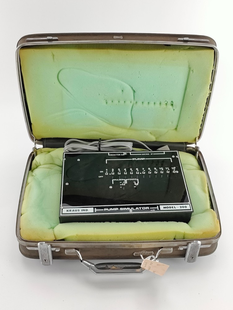 KRAUS IND. Pump Simulator Model 200 Multi-Switch Test Box Excellent Condition