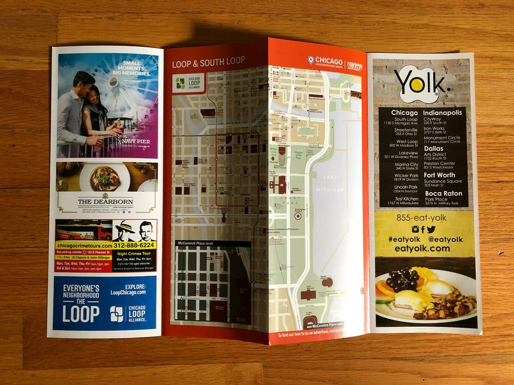 Loop & South Loop Chicago Neighborhood Maps 2020-21